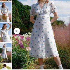 Petite Studio White Reverie Dress